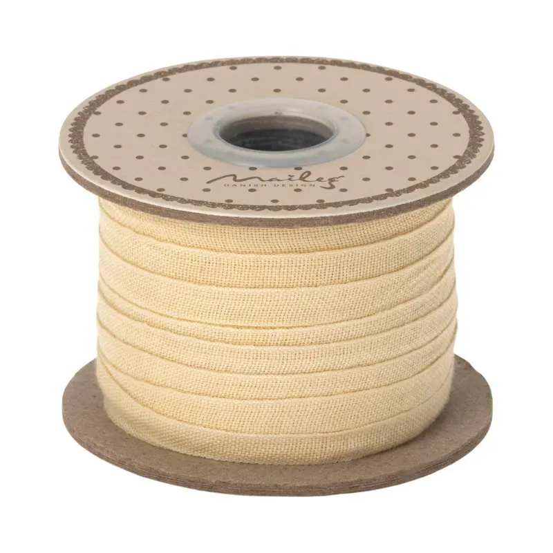 Maileg Gavebånd - 6mm/25m - Creme