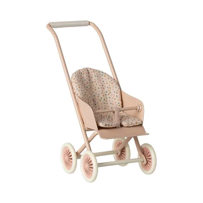 Maileg Stroller - Miniature - Powder