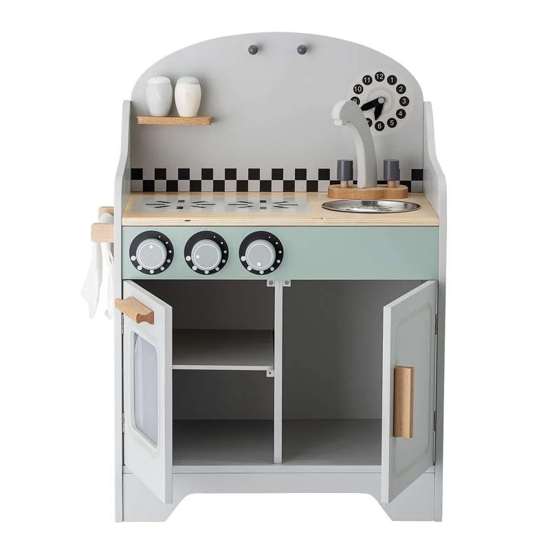 Bloomingville play kitchen in Gray, MDF