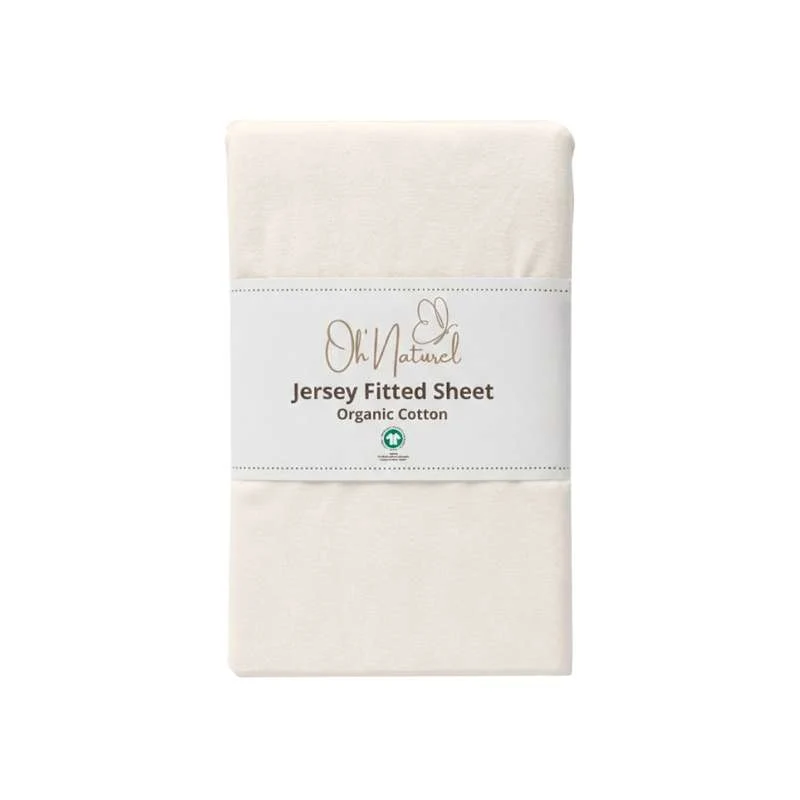 Oh'Naturel Organic Sheet - 30x75 cm. - Jersey/Carrycot