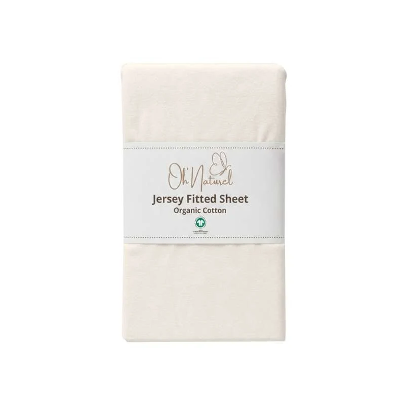 Oh'Naturel Organic Sheet - 37x96 cm. - Jersey/Stroller