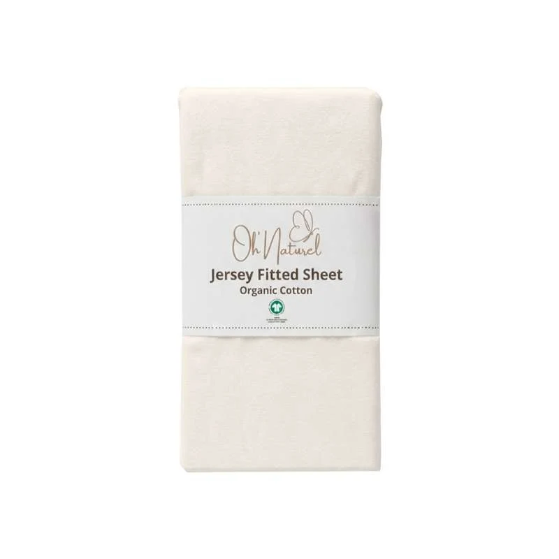 Oh'Naturel Organic Sheet - 70x160 cm. - Jersey/Junior