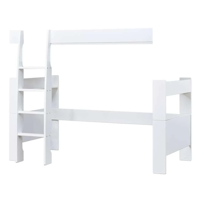 Hoppekids PURE - Loft bed Module - 90x200 cm - White