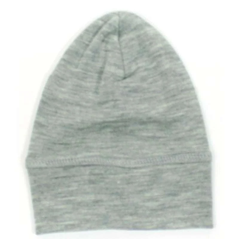 Engel Natur Hat/Beanie for Baby - Wool/Silk - Grey Melange