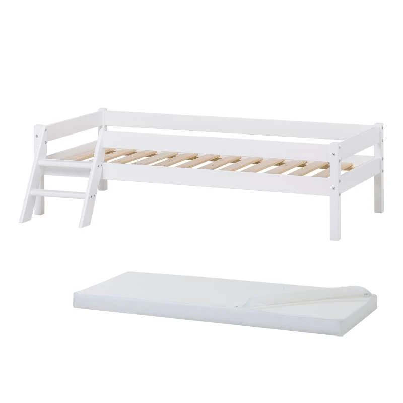 Kid'oh Juniorsäng m. Sweet Dream Madrass - 70x160 cm - Vit