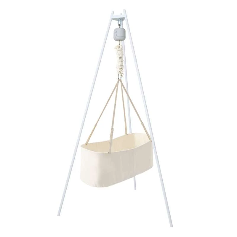 Membantu Bundle - Basic - Baby Cradle w. Cradle Motor and Cradle Stand - Natural