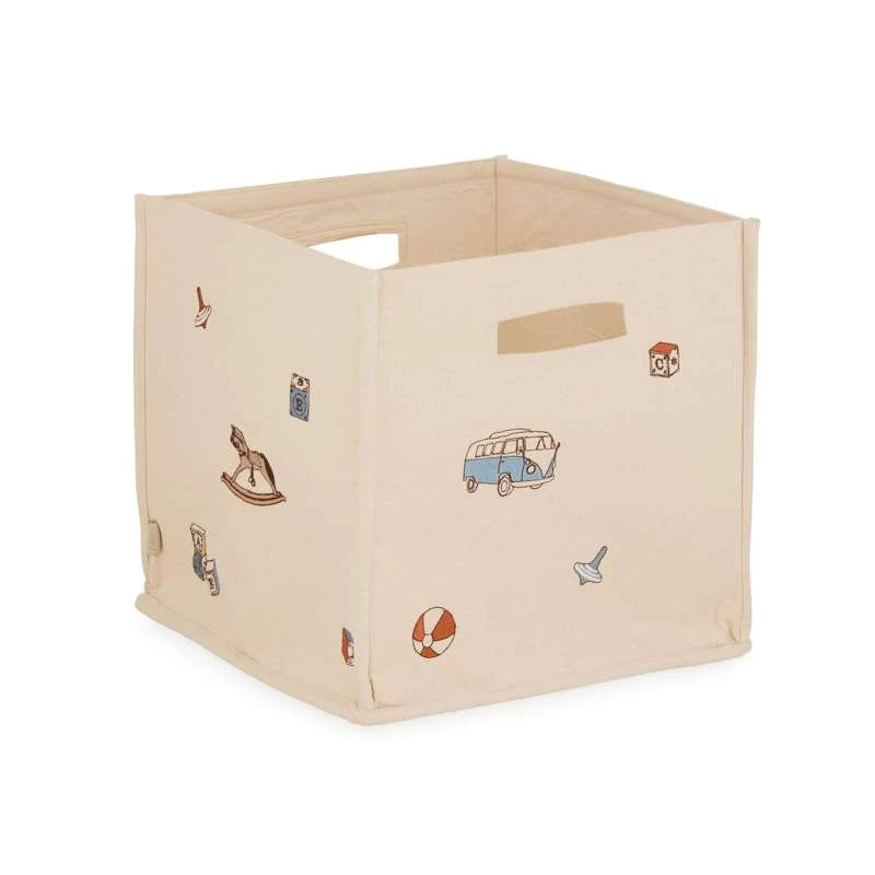 Cam Cam Copenhagen Storage basket - Canvas - GOTS - Vintage Toys
