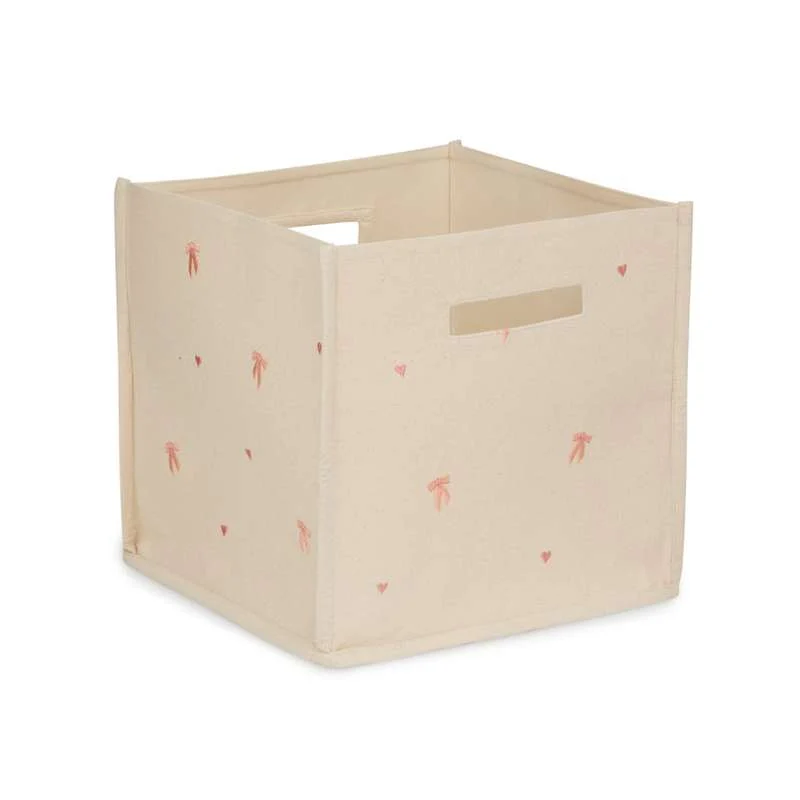 Cam Cam Copenhagen Opbevaringskurv - Canvas - GOTS - Bows