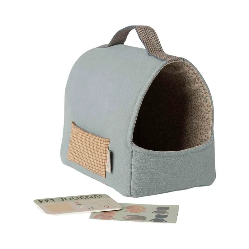 Maileg Dog bag - Small - Blue