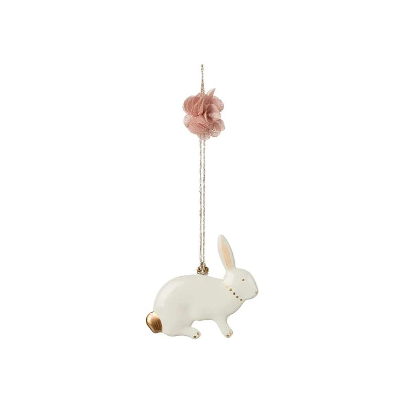 Maileg Metall Ornament - Hare - Sittande