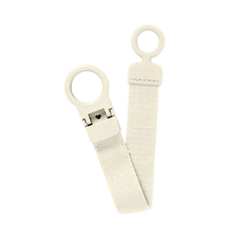 BIBS Accessories - Pacifier clip - Loop - Ivory