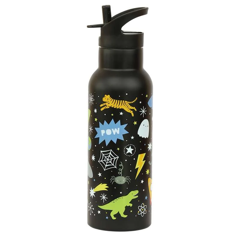 A Little Lovely Company Ståldrikkedunk - XL - 500ml - Galaxy