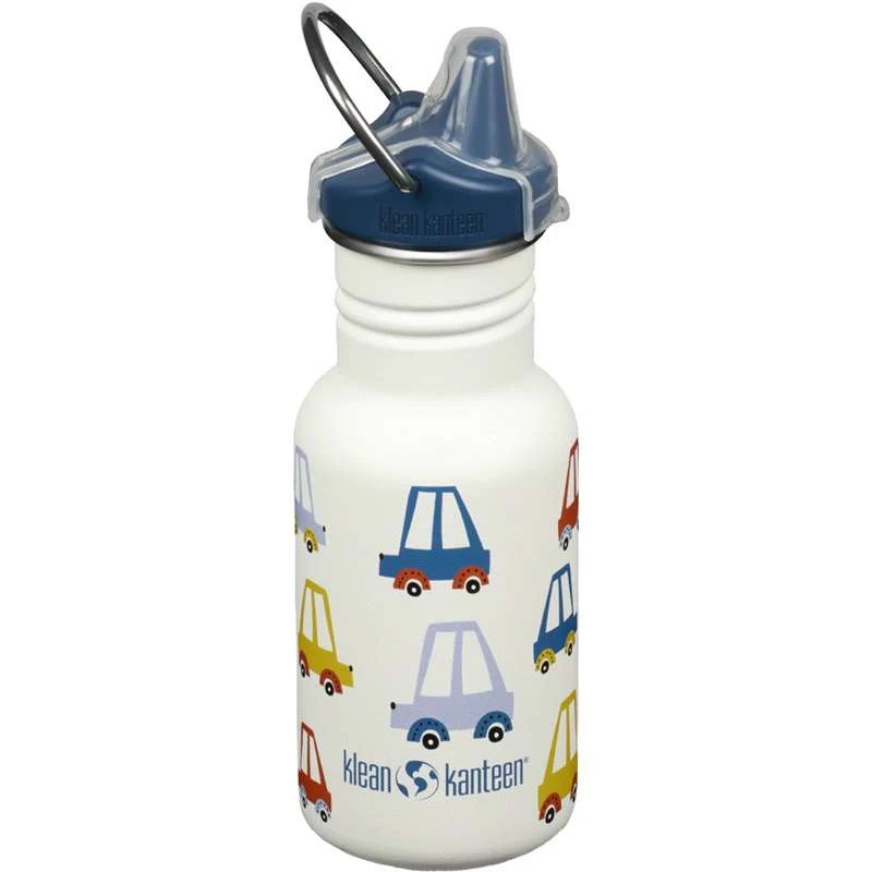 Klean Kanteen Classic Dricksflaska - Kid SippyCap - 355ml - Cars