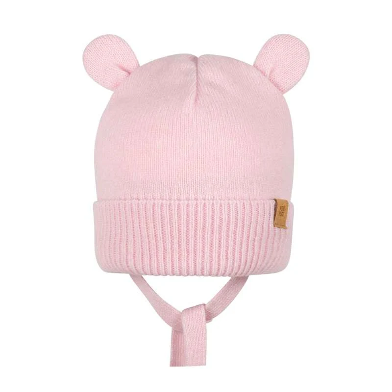 Pure Pure Baby Beanie - Kashmir - Rosa