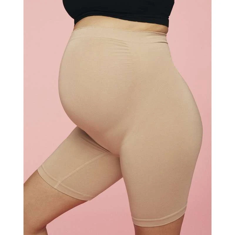 Momkind Bäckenstöd - Shorts m. Bäckenstöd - Ekologisk Bambus - Sand