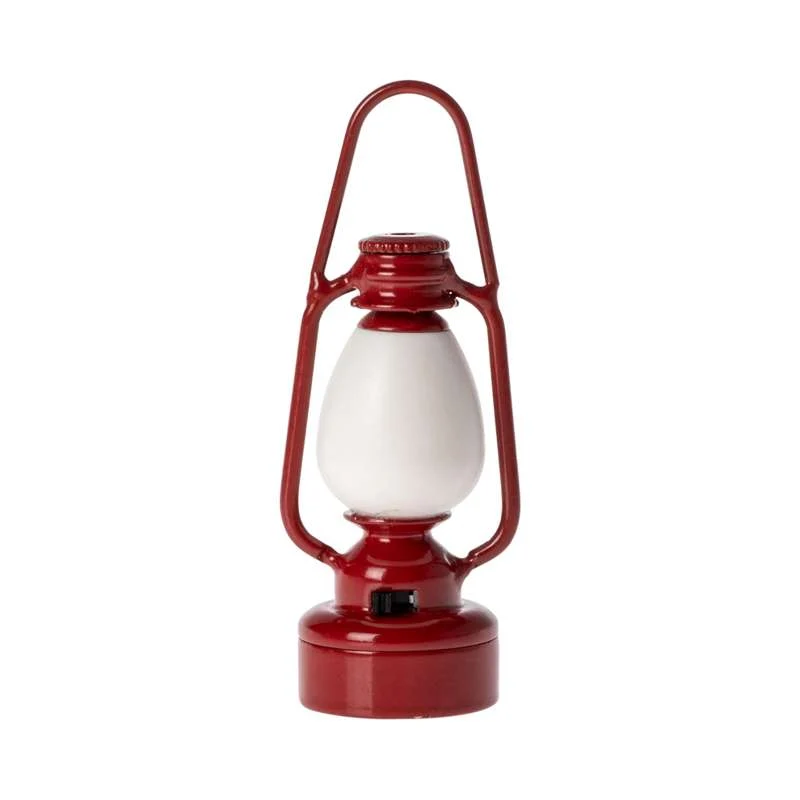 Maileg Vintage Lampa - Mus - Röd