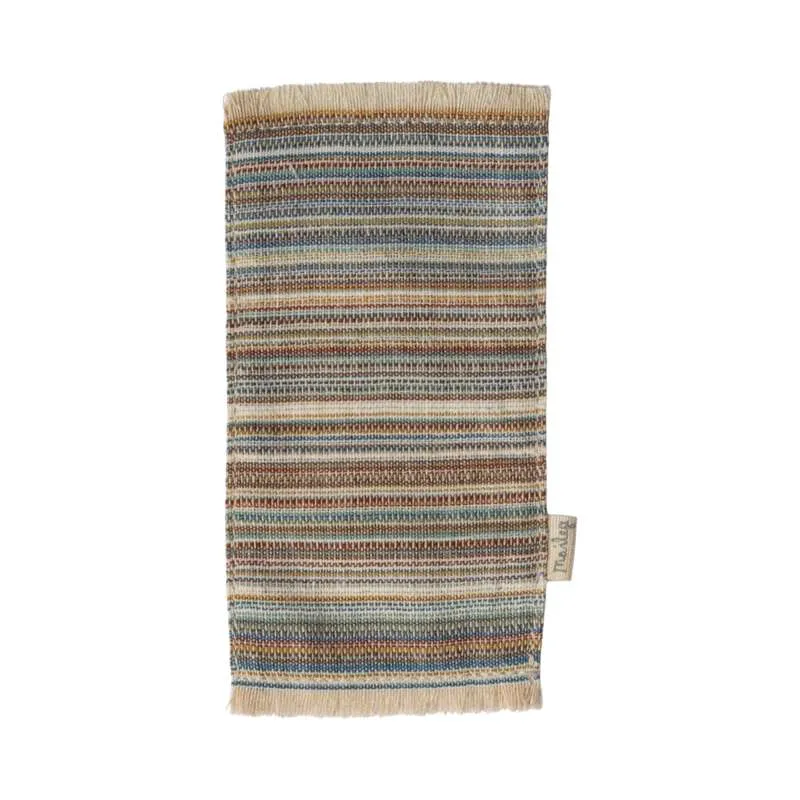 Maileg Carpet - Striped - Medium - Mouse and Miniature