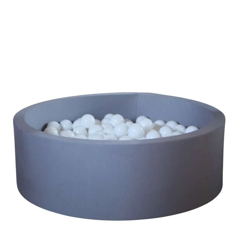 Kid'oh bollhav - Grå - m. 300 bollar - White/White/White