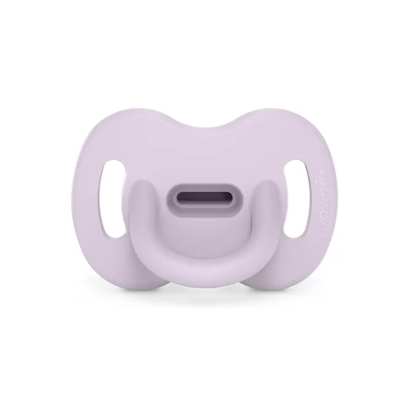 Suavinex Pacifier All Silicone Pacifier Sx Pro, 6/18 Months, Lavender