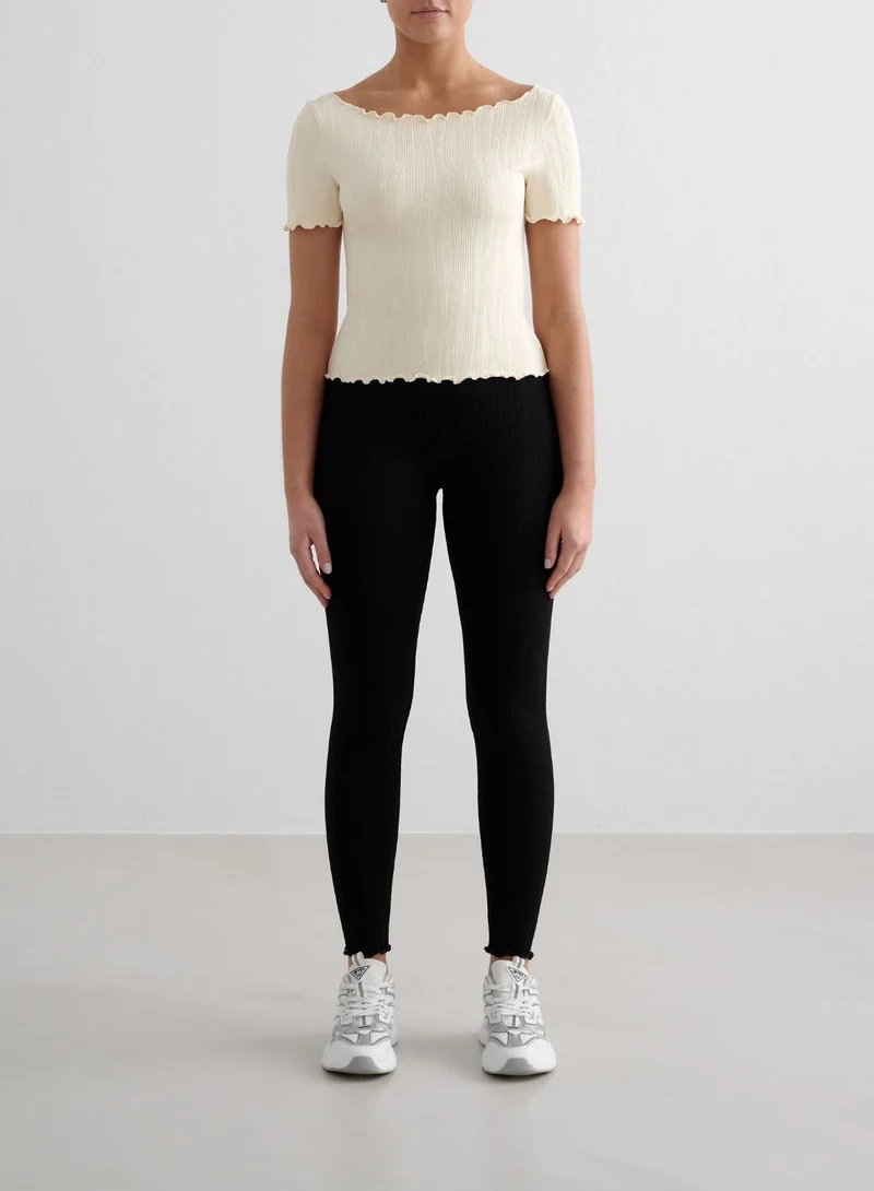 Black Tulip Tights