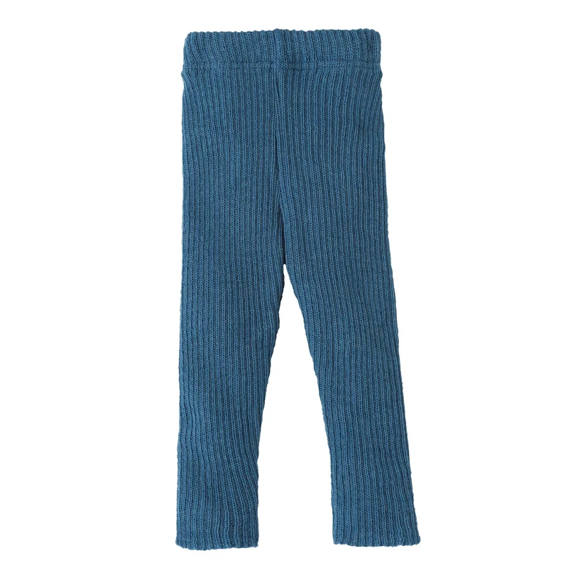 disana - strikleggings - dove blue