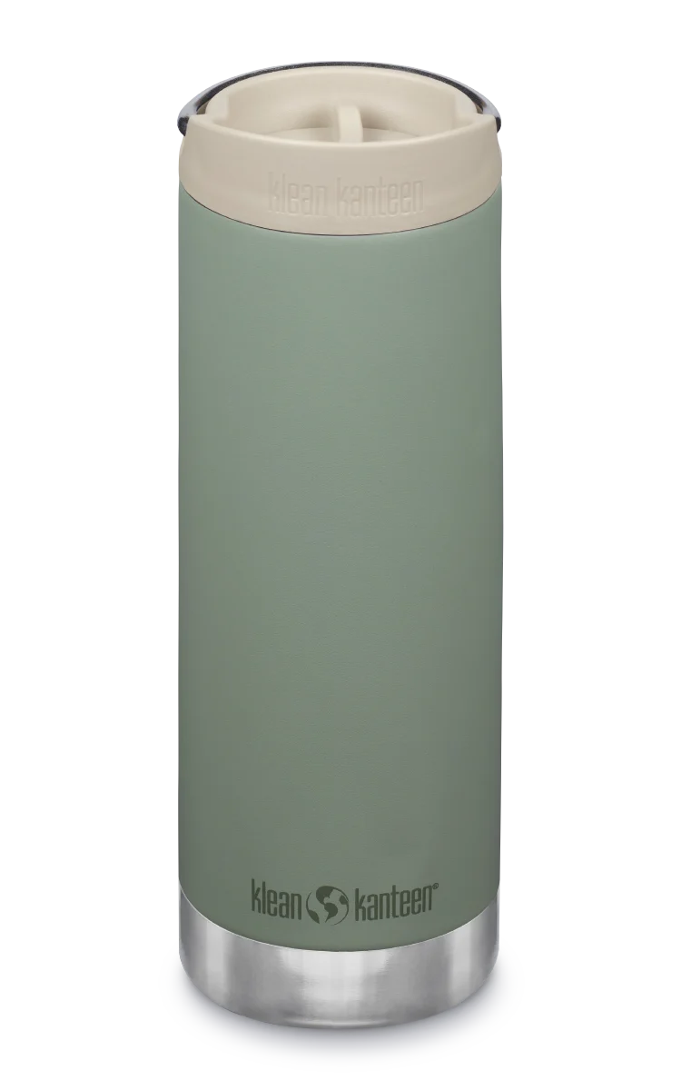 Klean Kanteen - TKWIDE- termoflaske 473 ml. - café cap - sea spray
