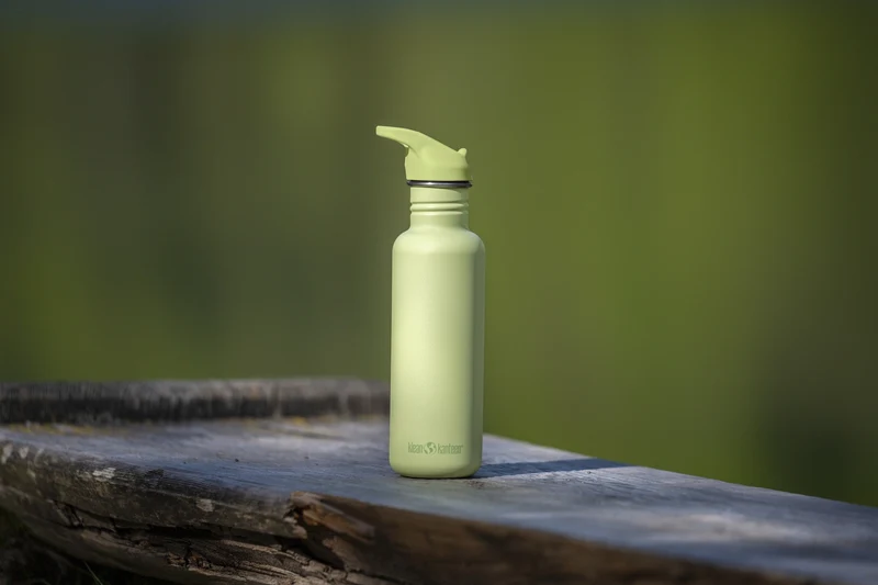Klean Kanteen - 800 ml. - flip seal sport - shadow lime