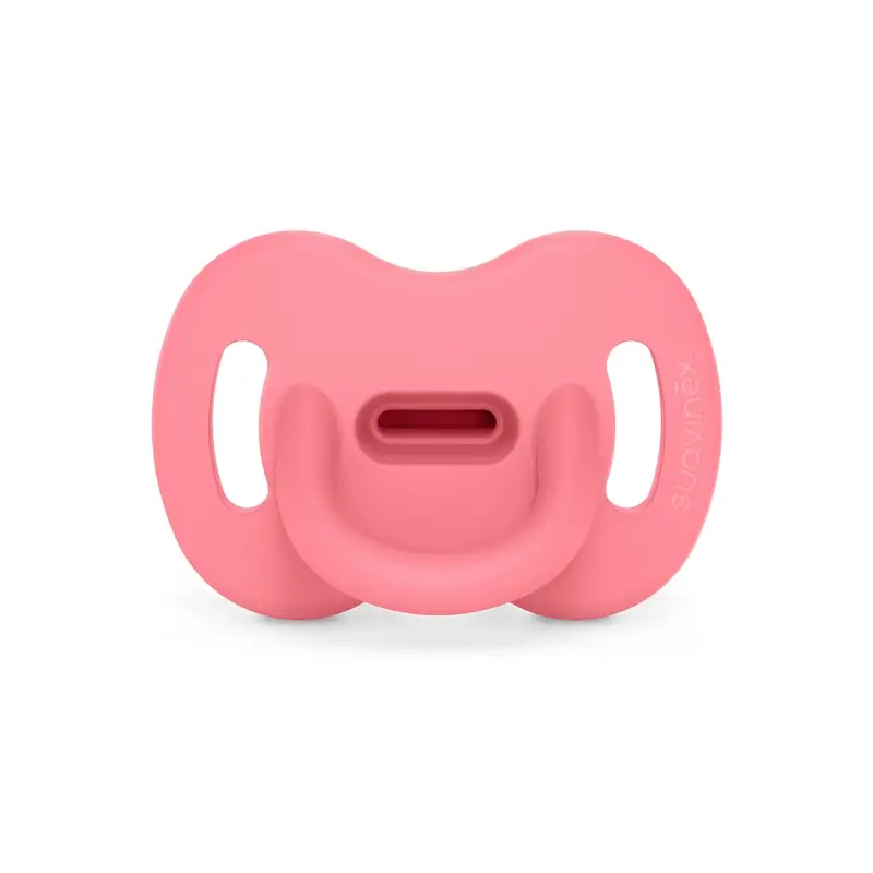 Suavinex Pacifier All Silicone Physiological Sx Pro, 0/6 Months, Fuchsia