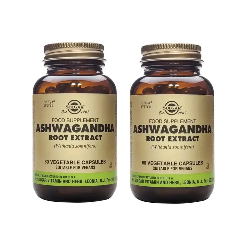Solgar Ashwagandha, 2X60 Capsules