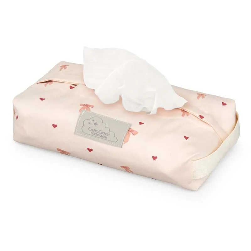 Cam Cam Copenhagen Case for Wet Wipes - GOTS - Bows