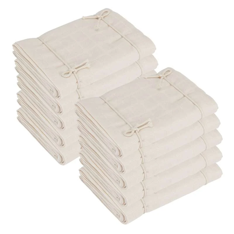 Oh'Naturel Organic Cloth Diapers - 10-pack - Swan