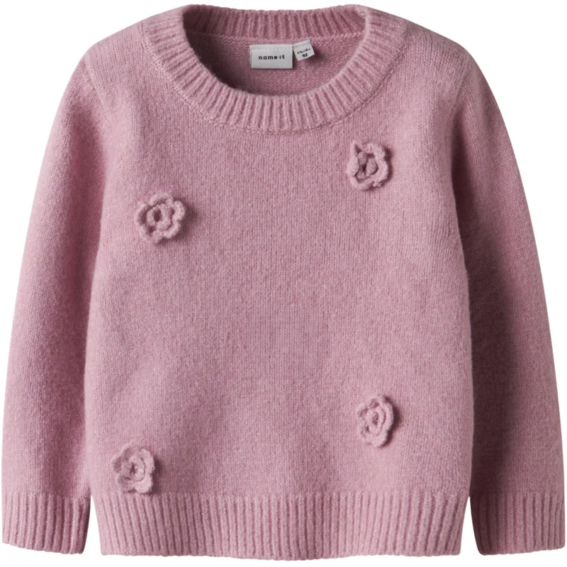 Name It Keepsake Lilac Nmfodessa Ls Strikk