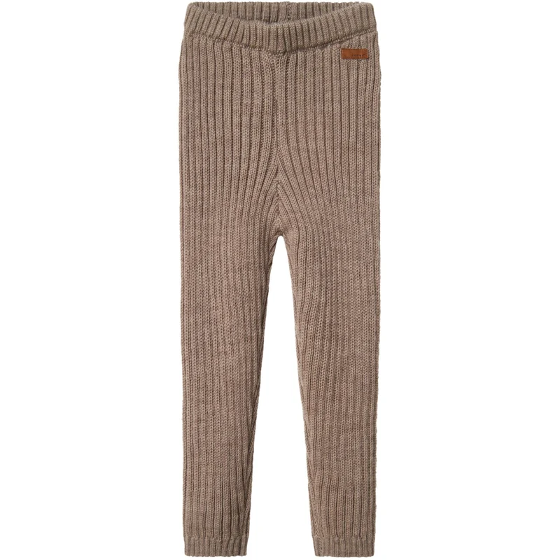 Name It Satellite Nmfwriss Ull Strikk Leggings