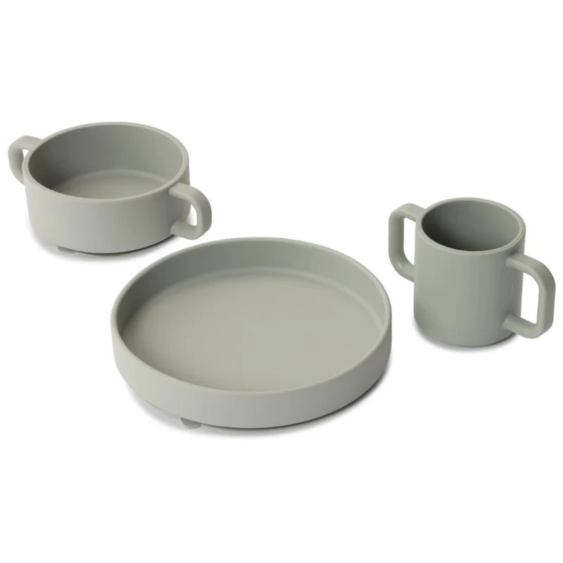 Everleigh & Me Charcoal Spisestue Sett