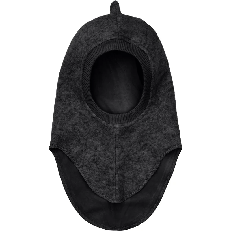 Huttelihut Dark Grey Melange Elefantlue Triangles Ull