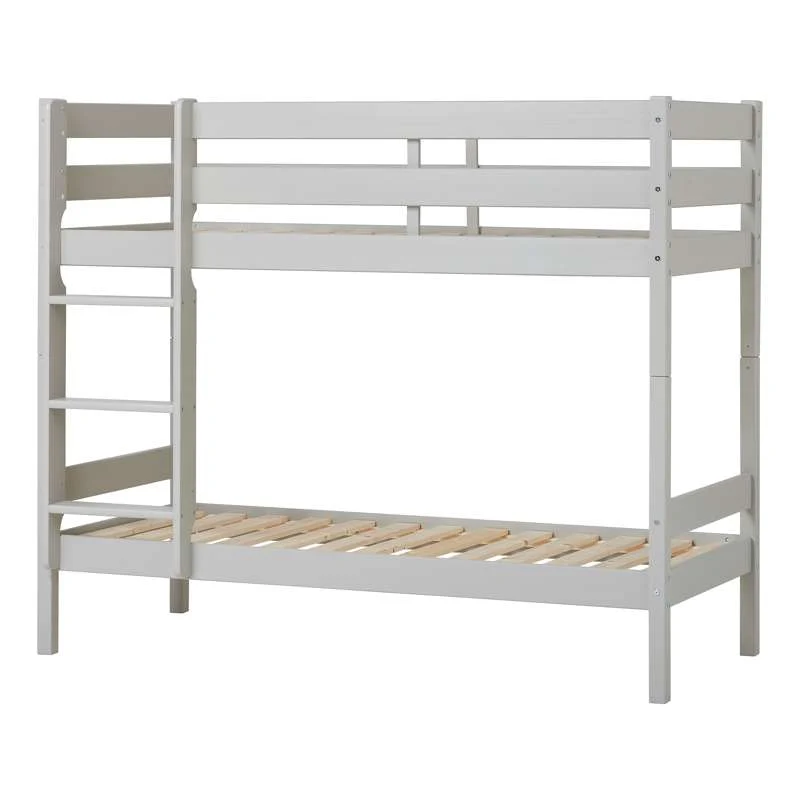 Hoppekids ECO Comfort - Køjeseng - Flere Størrelser - Dove Grey