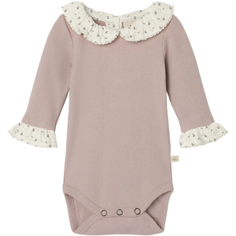 Lil'Atelier Peach Whip Nbftrine Ls Slim Body Lil