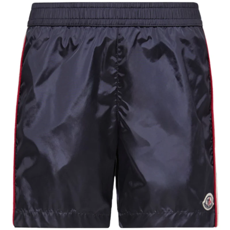 Moncler Navy Swimwear Swim Trunks