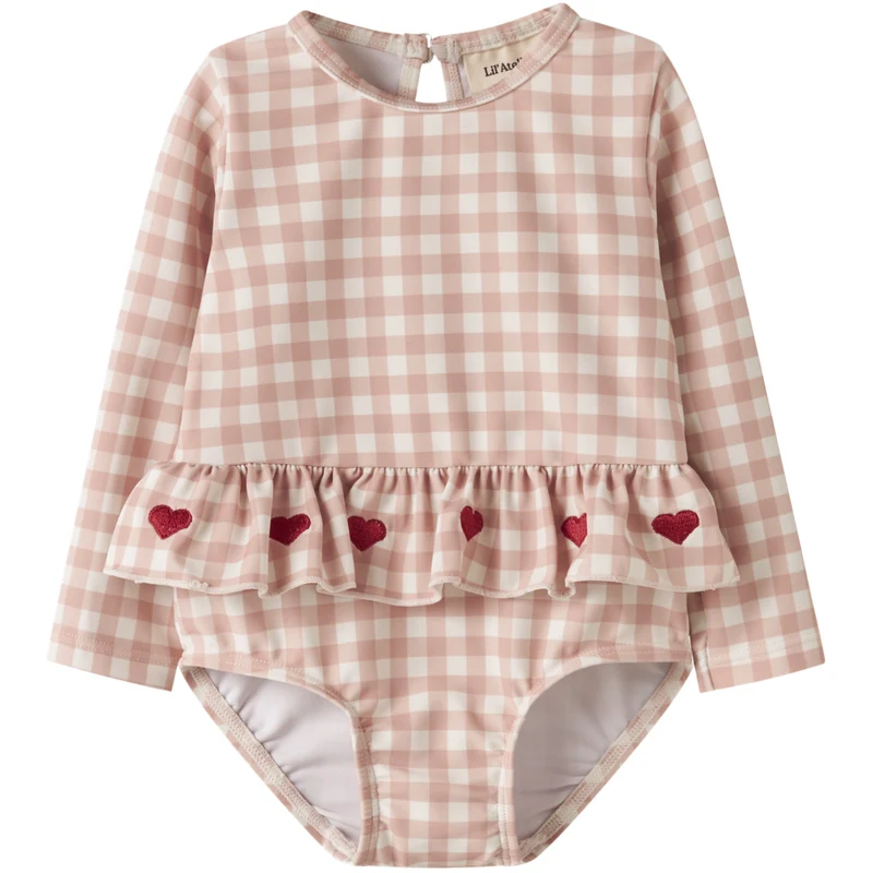 Lil'Atelier Misty Rose Nbffinley Ls Badedrakt Lil