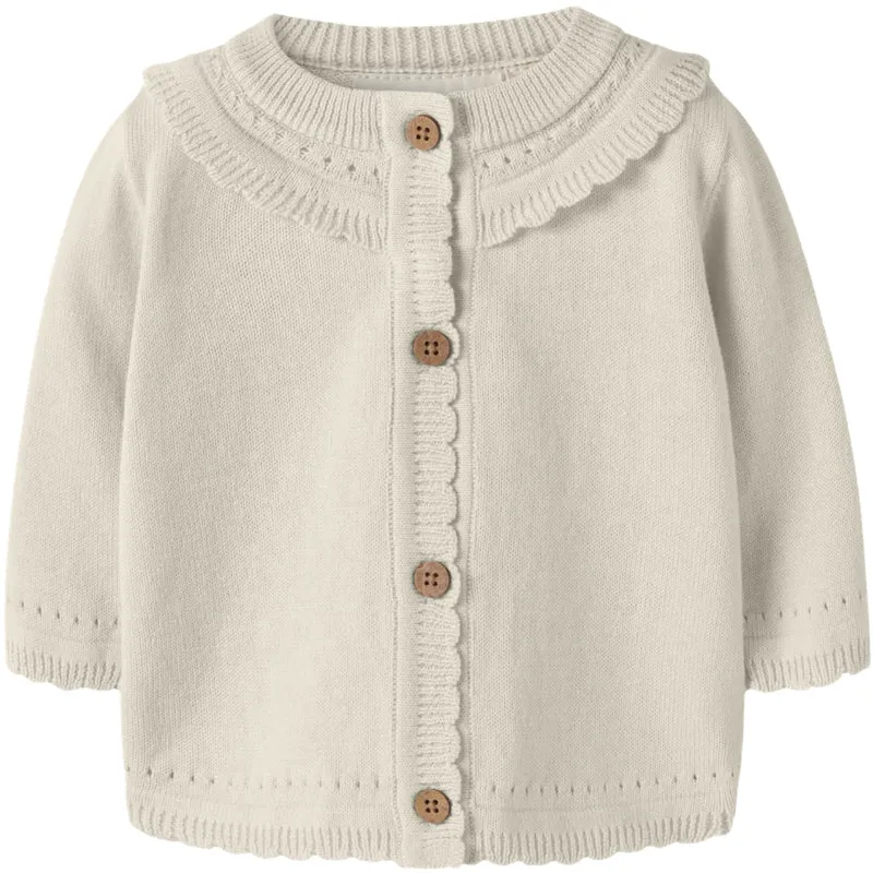 Lil'Atelier Coconut Milk Nbfhao Ls Strikk Card Lil