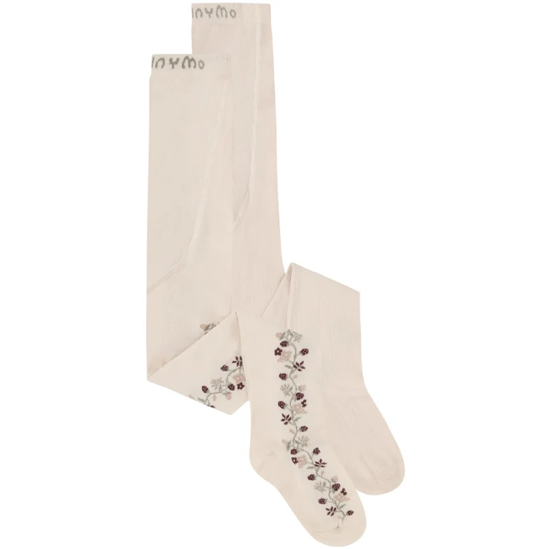 Minymo Birch Stockings M/ Pattern 2-Pakning