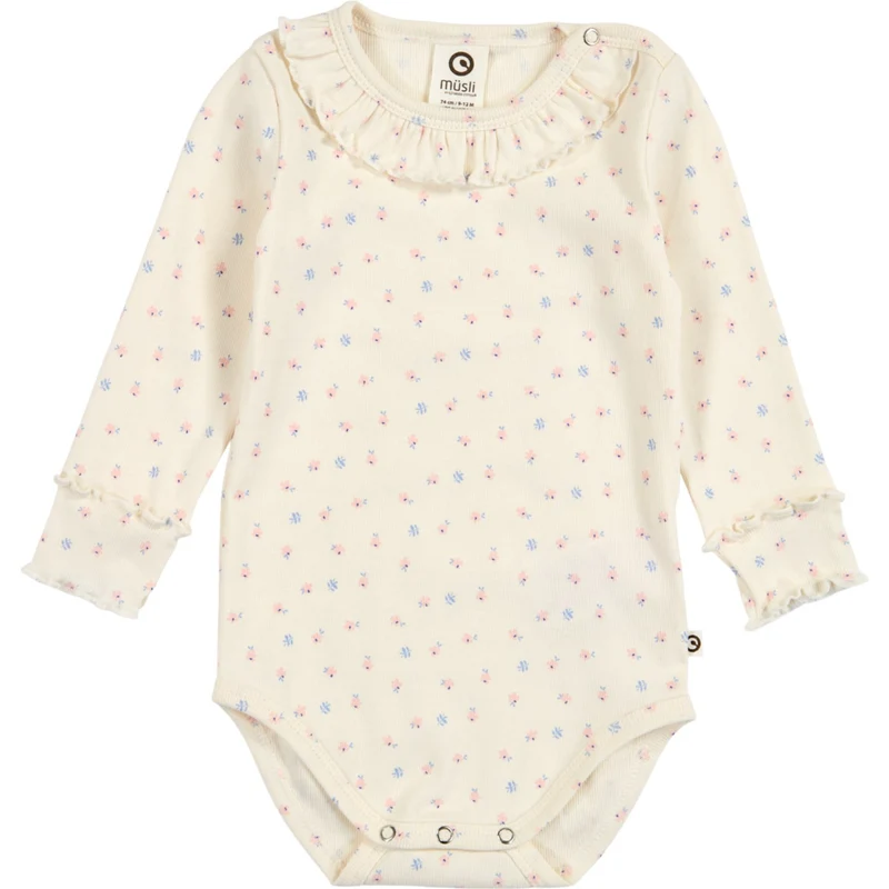 Müsli Tofu/ Nectar/ Shell Blue Spring Frill Halsbånd L/S Body