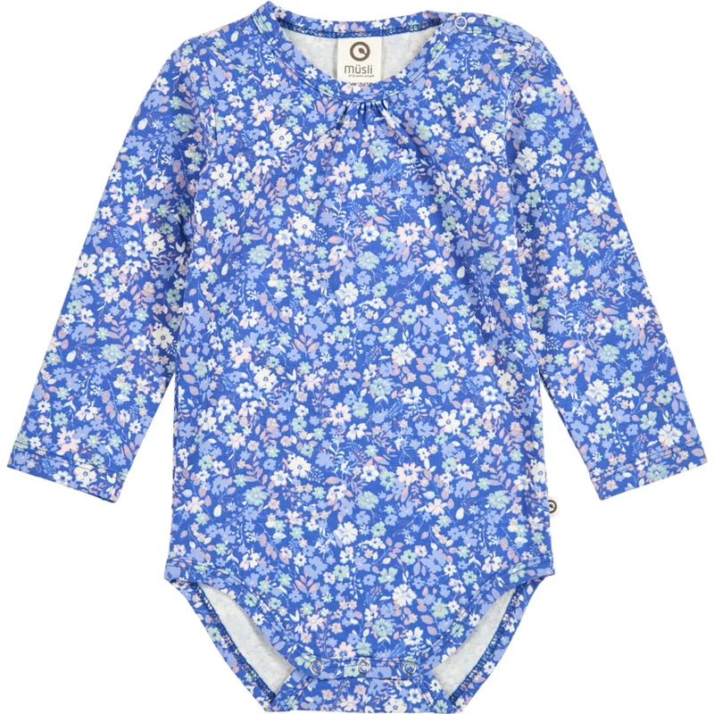 Müsli Azure Blue/ Nectar/ Tofu Primrose L/S Body