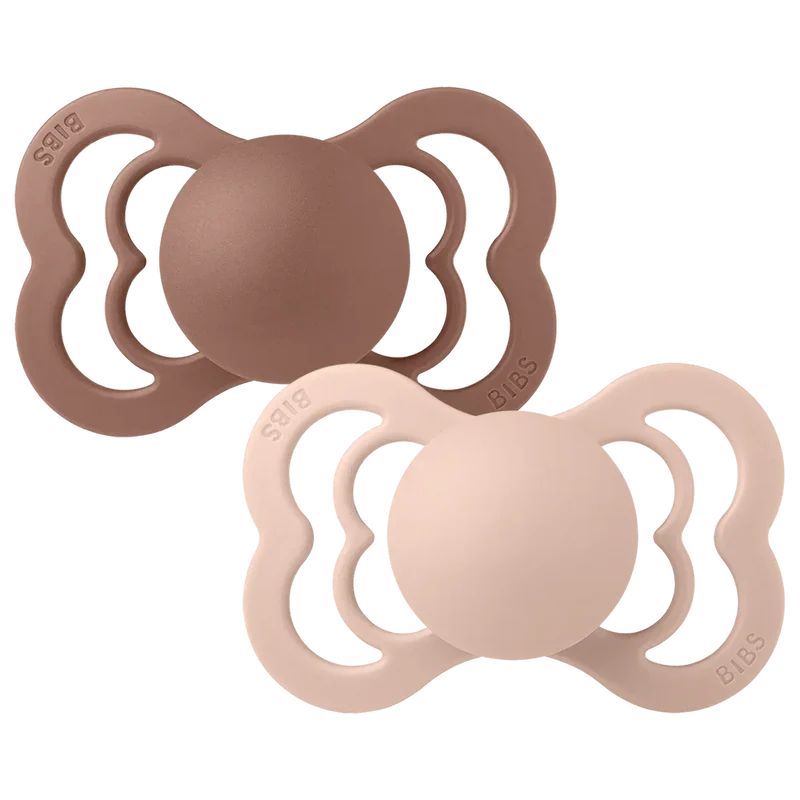 Supreme Pacifiers 2 Pack - Woodchuck/Blush