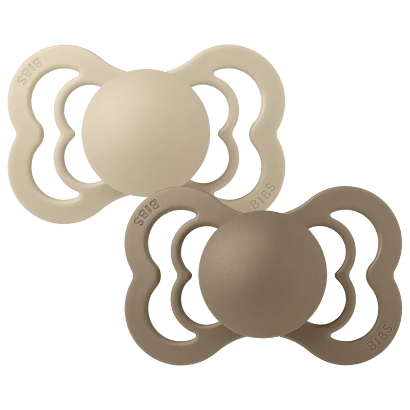 Supreme Pacifiers 2 Pack - Vanilla/Dark Oak
