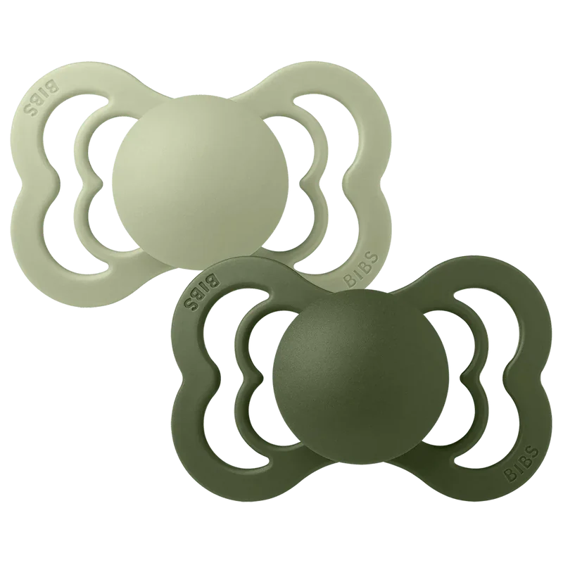 Supreme Pacifiers 2 Pack - Sage/Hunter Green