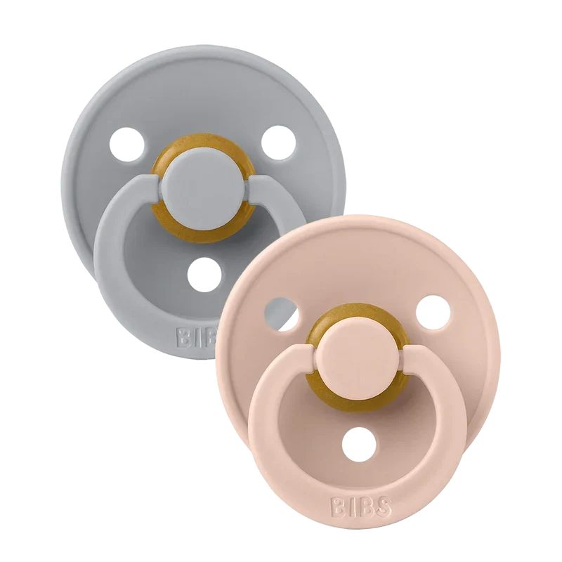 Colour Pacifiers 2 Pack - Cloud/Blush