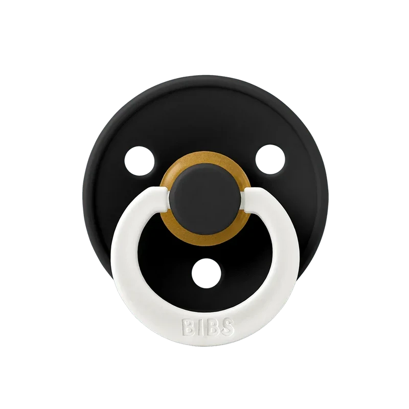 Colour GLOW Pacifier - Black