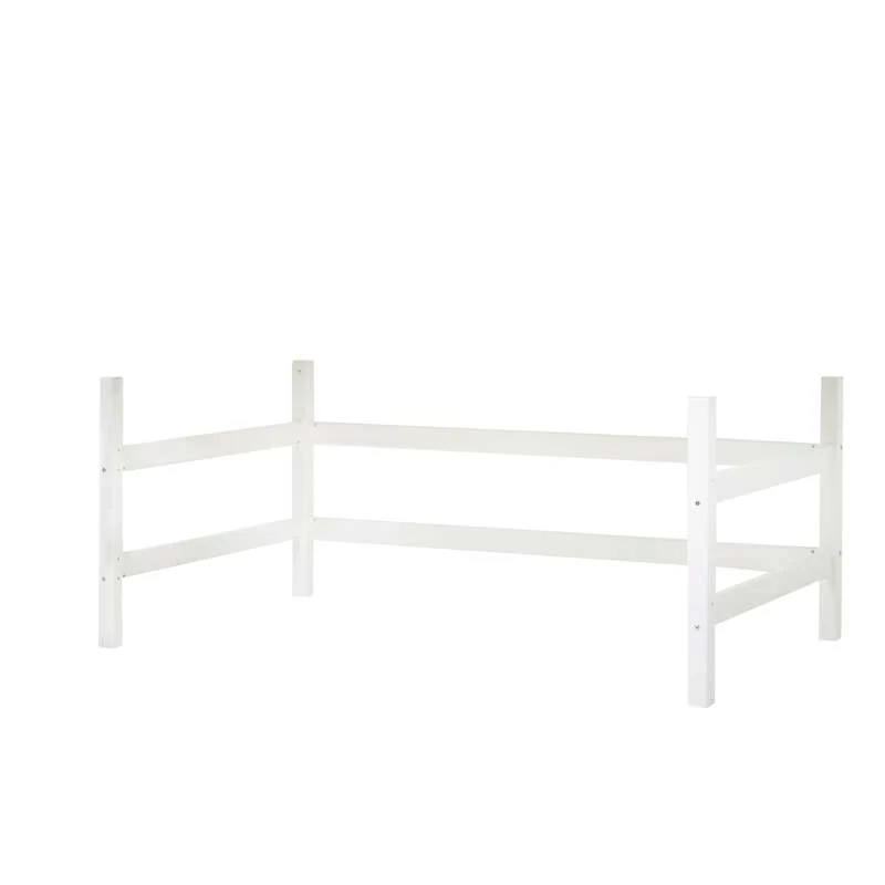 Hoppekids ECO Luxury - Mellanhöjd Modul - 120x200 cm. - Vit