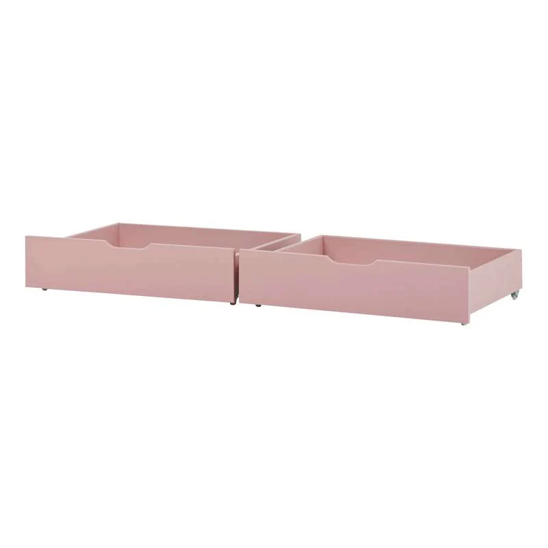 Hoppekids Drawer set on wheels - 2 pcs. - Multiple sizes - Pale Rose